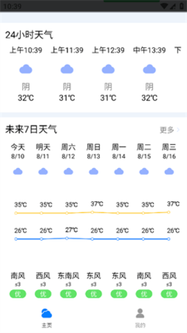 曹操天气app